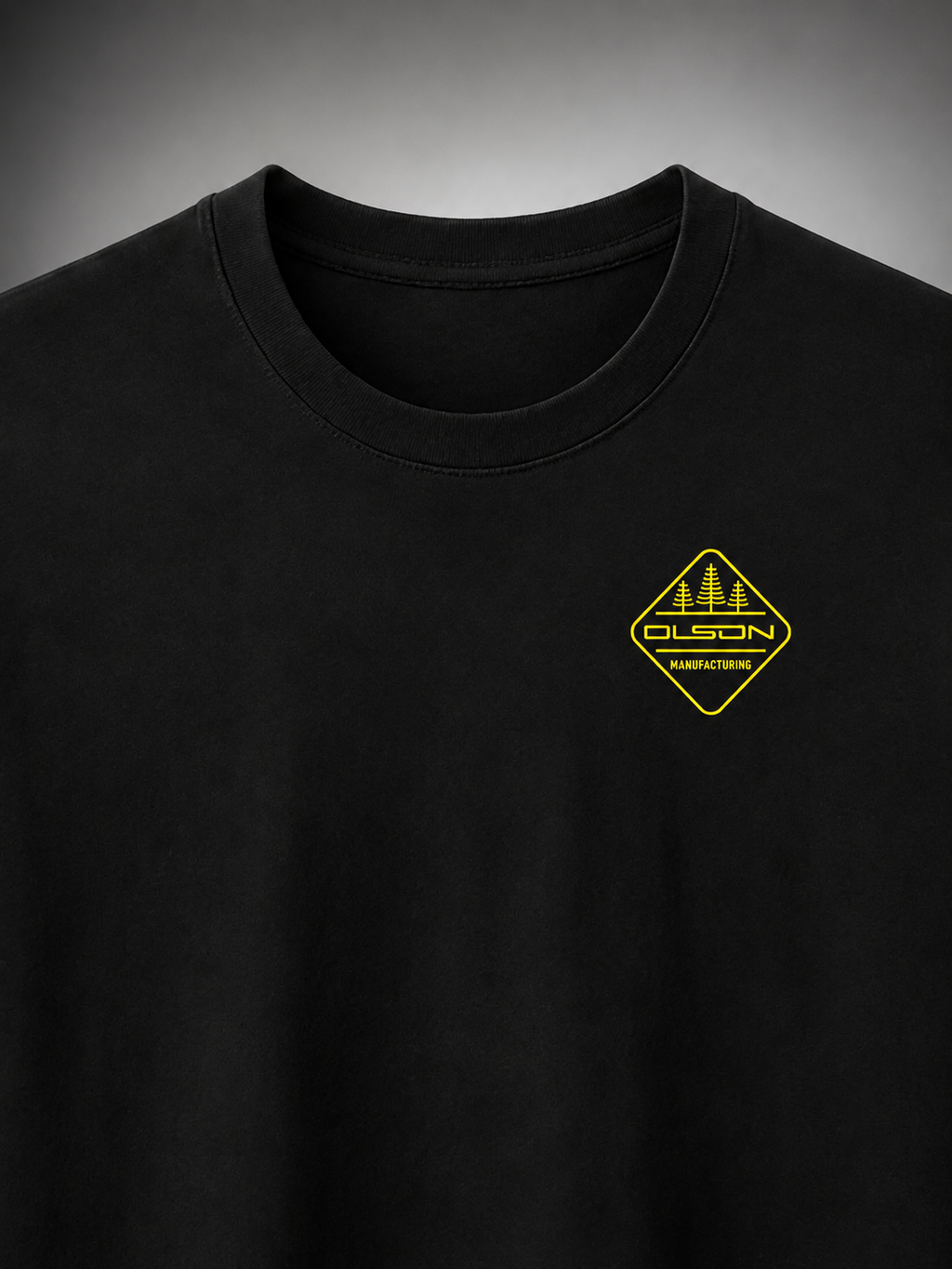 Black & Yellow Drip Tee *Restocking Soon*