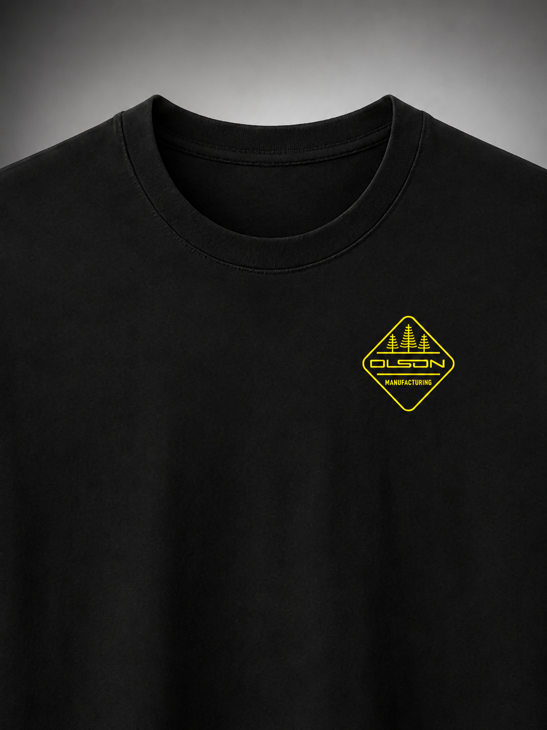 Black & Yellow Drip Tee *Restocking Soon*
