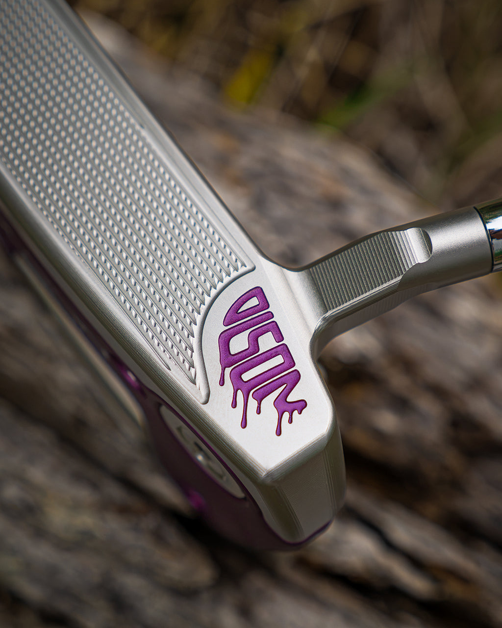 1 of 1 G55-W Purple Drip Mallet