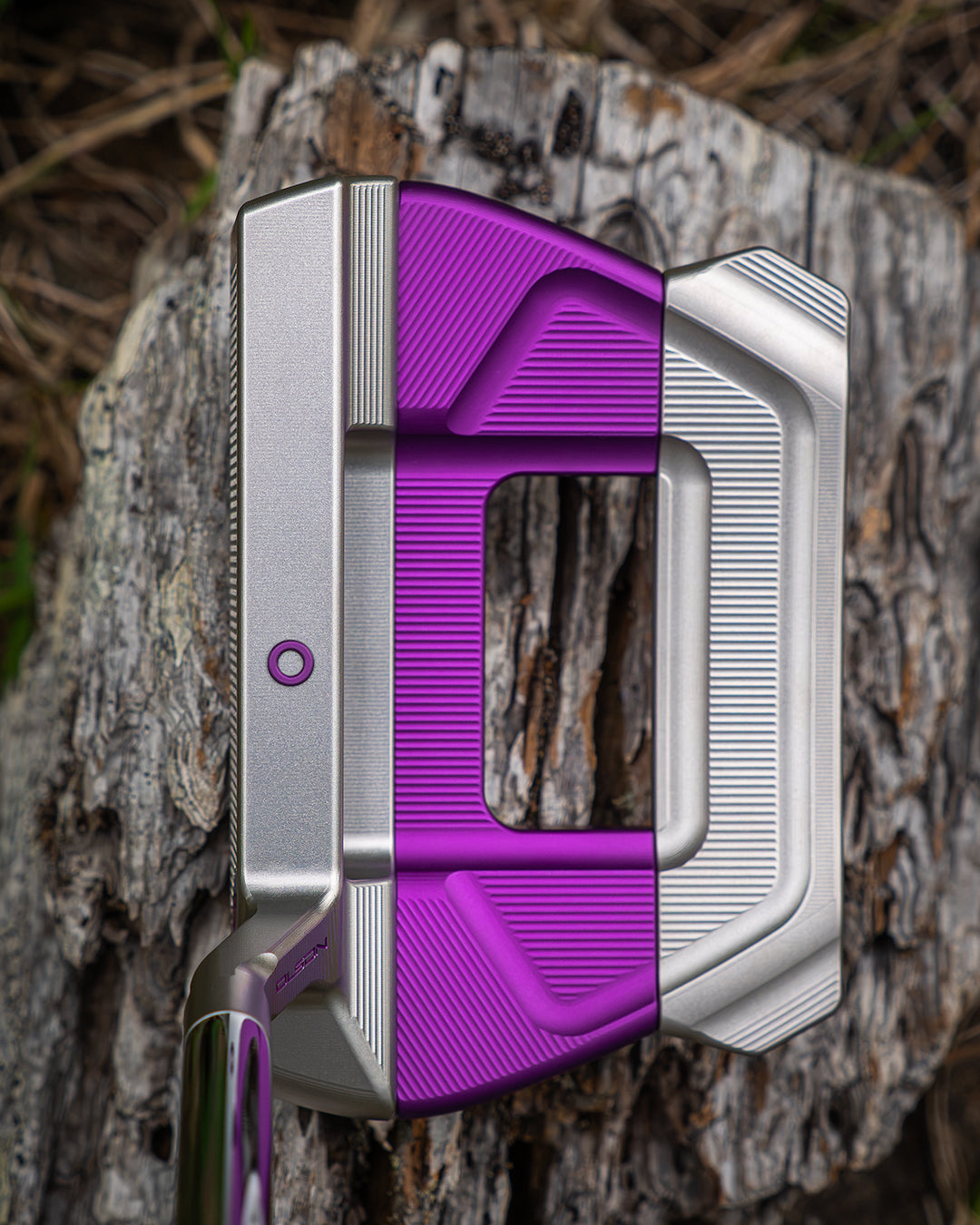 1 of 1 G55-W Purple Drip Mallet